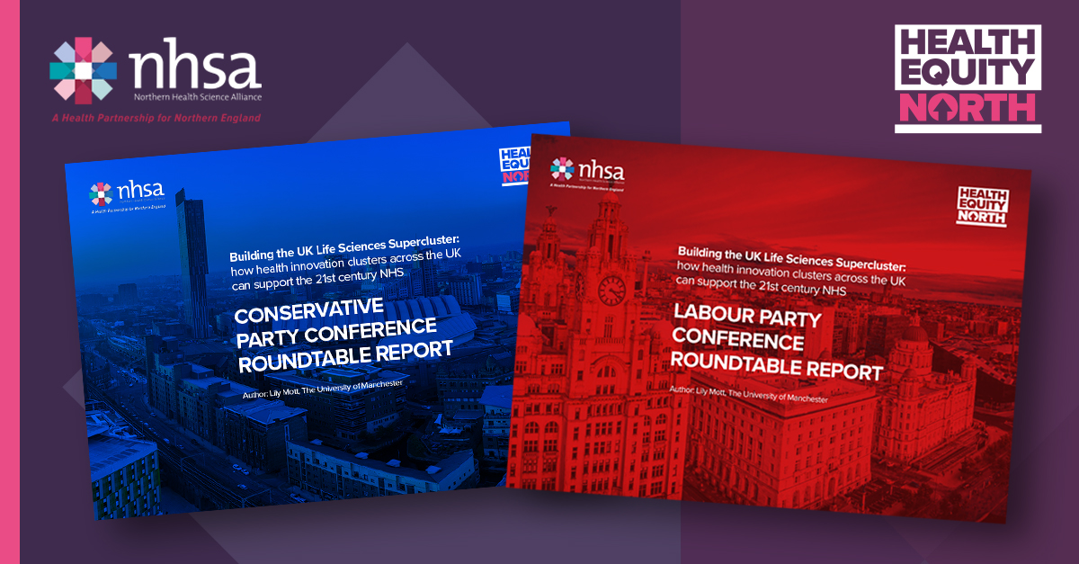 Leaders discuss health innovation priorities at party conference